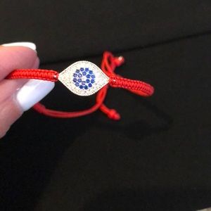 Kabbalah bracelet with evil eye